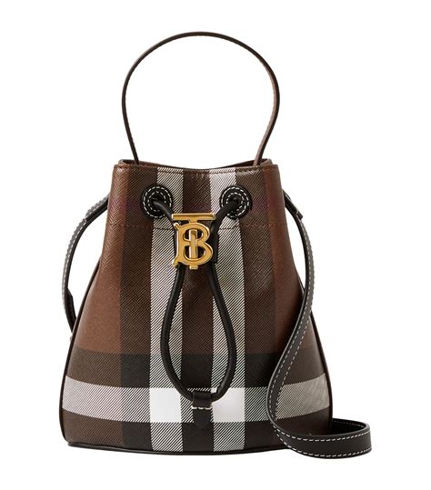 burberry pembury small bucket bag|Burberry reversible bucket bag.